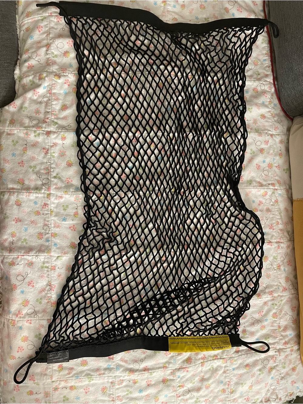 Black Stretch Cargo Net Organizer